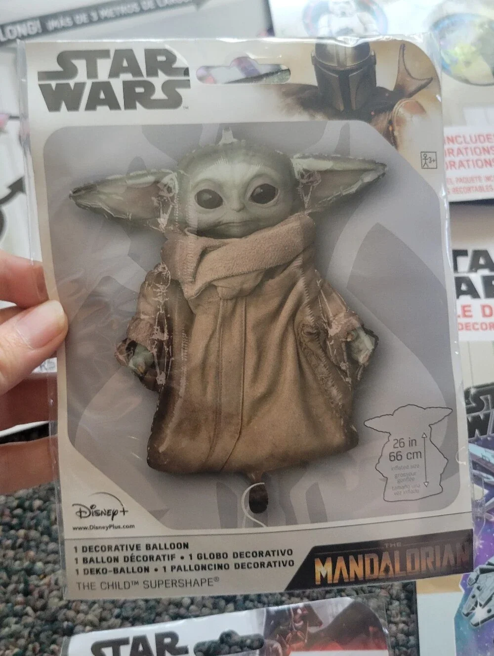 Star Wars Party Decorations Kit - Black, White, Purple, Green, Blue